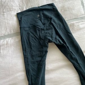 Green Align pants size 4